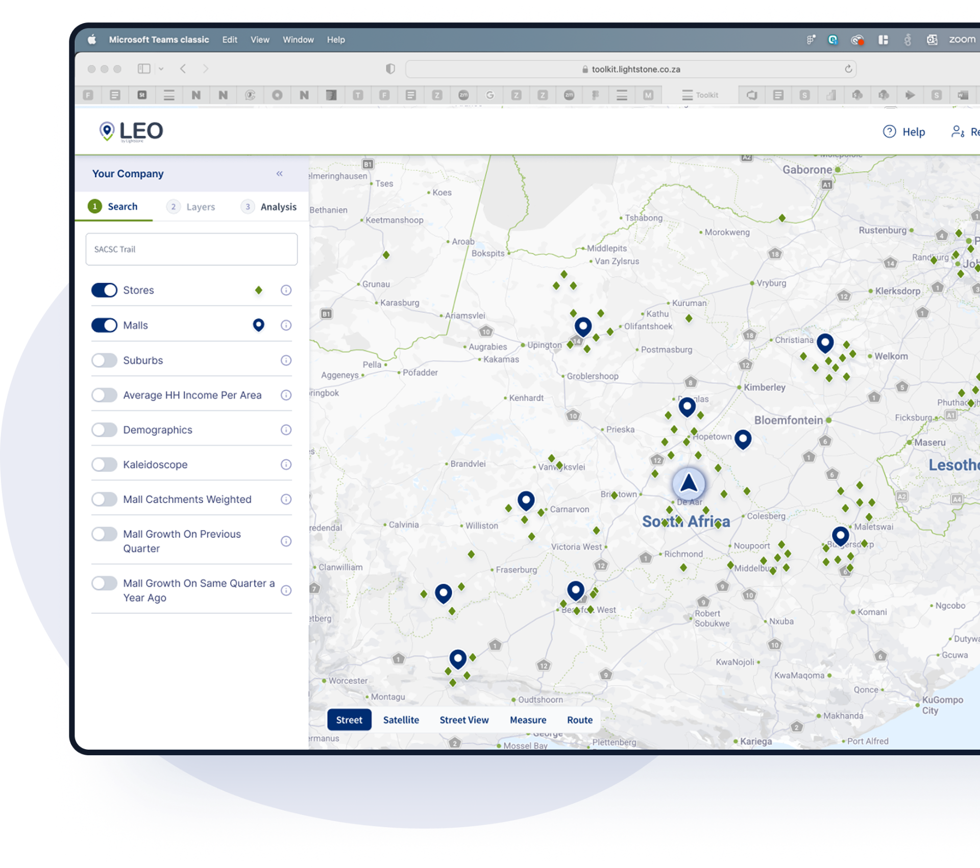LEO Geospatial Platform preview